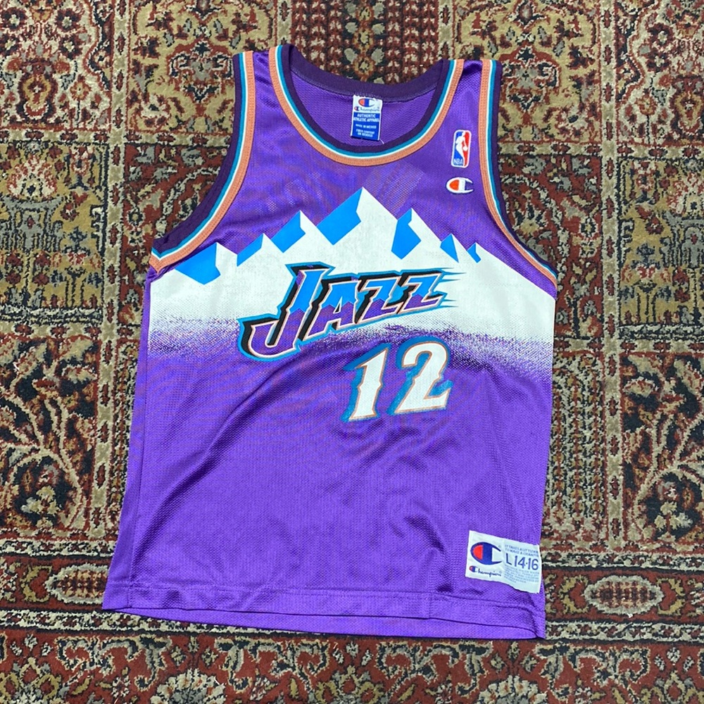 John Stockton Utah Jazz Jersey (Youth)